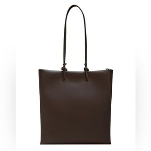 Zara Beige Minimalist Tote
